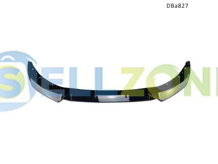 Μαύρο σπόιλερ για μπροστινό προφυλακτήρα BMW 3 G20 Pre-facelift 2019-2022 - DBa827